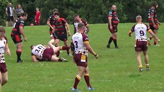 Dewsbury Moor Maroons vs Waterhead Warriors 130724 [upl. by Luapnaes]