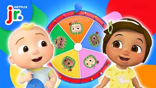 Mystery Wheel of BIG Emotions ❤️ CoComelon Lane  Netflix Jr [upl. by Gemina278]