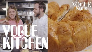 The French Galette des Rois chef Michaël Bartocetti teaches Monica Ainley his recipe  Vogue Paris [upl. by Nosrettap]