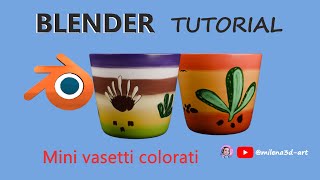 Blender tutorialmini vasitexture in Procreate [upl. by Ioyal]