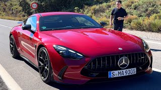 NEW 2024 AMG GT 63  BRUTAL Mercedes Drive Review Interior Exterior [upl. by Roselia]