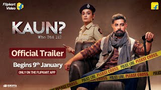 Kaun Who did it An Interactive Crime Show  Flipkart Video  Official Trailer [upl. by Kemble]