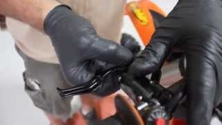 Rekluse Left Hand Rear Brake Install UPDATE August 2013  SoloMotoPartscom [upl. by Eiramnaej687]