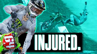 INJURED Update Austin Forkner fractures back in Arlington Crash Jalek Swoll  Christian Craig [upl. by Ynamreg139]