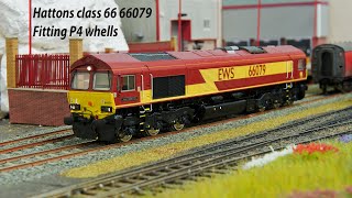 Hattons class 66079 converting to P4 1883 [upl. by Glad]