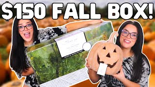 150 For FALL DECOR Is It Worth It  Huge Expensive Steal It Box Unboxing [upl. by Farron]