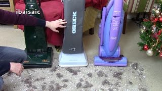 ibaisaics Video Advent Calendar Day 22 Electrolux Vs Oreck Vs Panasonic Vacuum Cleaners [upl. by Burdelle]