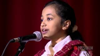 Yashvi student of Presidium presents a hilarious Hasya Kavita [upl. by Burkhard]