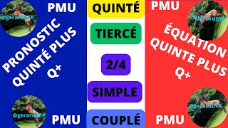 Pronostic quinté plus Q de demain vendredi 01092023 gerardDTP [upl. by Huan382]