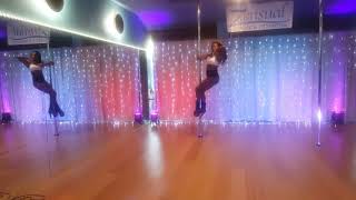 Micaela  Dallas TX  Zensual Dance Fitness ShowcasePole Performance [upl. by Nilerual]