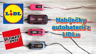 Nabíječky autobaterií LIDL ULGD 50 D2 ULGD 10 A1 ULGD 50 A1  Osram [upl. by Noivaz]