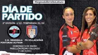 J12 Segunda División Femenina Grupo 4 Segosala Alyvan  Villacañas FSF [upl. by Odnuges]