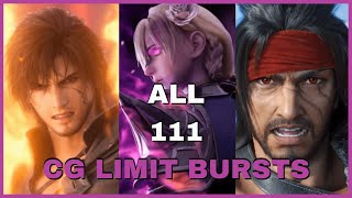 All 111 Characters CG Limit Bursts  Final Fantasy Brave Exvius [upl. by Findlay]