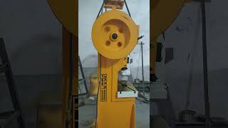 10 Ton Power Press  Shubham Mechanical C frame Heavy duty power press machine [upl. by Trinette]