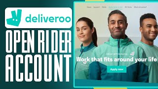 How To Open Deliveroo Rider Account In 2024 Become A Deliveroo Driver [upl. by Carlen489]