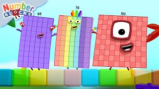 Numberblocks and Pattern Palace RETURN 🌟  Fun Math Cartoons for Kids  Learn to Count [upl. by Wayland]