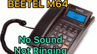 Beetel M64  How Fix of No Sound and Not Ringing Trouble [upl. by Itra]