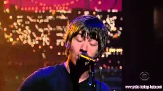 Arctic Monkeys  Fluorescent Adolescent Live at David Letterman [upl. by Aidualc]