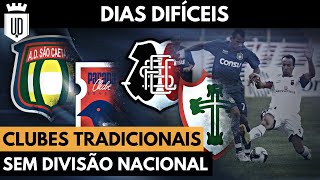 Clubes tradicionais que ficarão sem divisão nacional em 2024  UD LISTAS [upl. by Aleirbag]