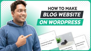 How To Make a WordPress Website  2022 [upl. by Nimaynib]