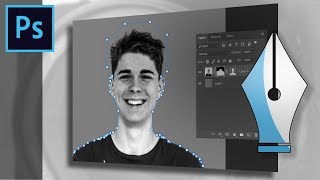 Cómo crear una máscara vectorial con Photoshop [upl. by Nnyleitak495]