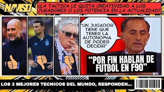 CHARLA FUTBOLERA EN F90  ¡LA TACTICA ESTA ARRUINANDO EL FUTBOL [upl. by Essie]