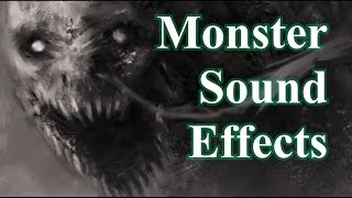 Monster Sound Effects [upl. by Tootsie]