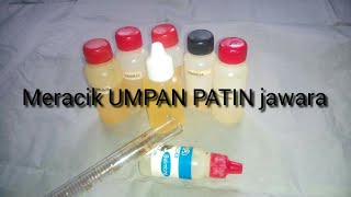 RacikOplos ESSEN untuk umpan IKAN PATIN jawara  Essence flavor for PANGASIUSCATFISH bait [upl. by Nallij]