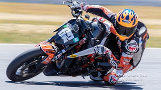 KTM 890 Duke R Win PIR Chicane 600 Supersport Race [upl. by Fuller]