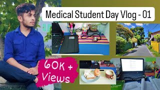 MEDICAL STUDENT DAY VLOG  01  STuDY VLOG  පැය ගාණ වැඩි කරගන්න ක්‍රම [upl. by Ahsaercal]