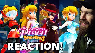 Princess Peach Showtime – Transformation Trailer Act II – Nintendo Switch REACTION [upl. by Eggleston]