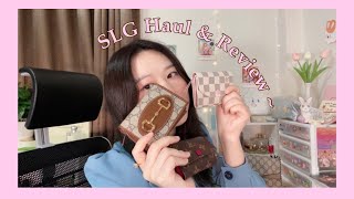 Luxury SLG Haul amp Review  Louis Vuitton Rosalie 6 key holder Gucci  กระเป๋าสตางค์ function ครบ [upl. by Gaivn996]