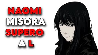 NAOMI MISORA SUPERO A L Y CASI SUPERA A LIGHT  DEATH NOTE [upl. by Eegnat]