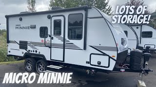 2022 Winnebago Micro Minnie 2108DS Popular Couples Floor Plan [upl. by Derreg304]