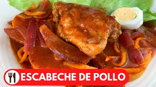 🇵🇪 ESCABECHE DE POLLO  RECETA PERUANA [upl. by Trista423]