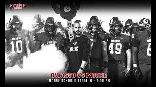 2018 Football  Owasso vs Moore [upl. by Cadmar]