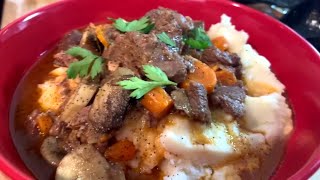 This Beef Bourguignon Recipe is PERFECT in an Instant Pot [upl. by Holladay]