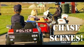 Sidewalk Cops Action Police Chase Scenes Compilation [upl. by Aztinay]