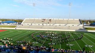 COPPERAS COVE MARCHING BAND UIL COMPETITION 10222011 IN WACO TEXAS [upl. by Beyer587]