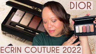 FULL FACE OF DIOR  HOLIDAY 2022  ÉCRIN COUTURE ICONIC MAKEUP and other GIFT IDEAS [upl. by Nylireg]