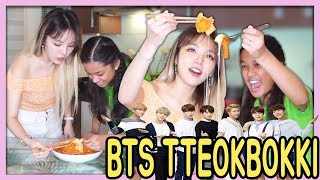 BTS TTEOKBOKKI RECIPE with ARMY❤️ [upl. by Omik760]