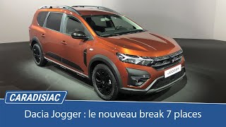 Présentation  Dacia Jogger 2021  le break qui casse les prix [upl. by Rimidalv]