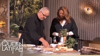 Chef Eddies Pesto Pasta on The Queen Latifah Show [upl. by Strenta]