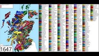 History of Scottish clans Every year 8341707 [upl. by Eibo]