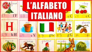 LALFABETO ITALIANO  Italian Alphabet amp Phonetics  LEARN ITALIAN PRONUNCIATION [upl. by Ehtnax]