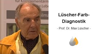 LüscherFarbDiagnostik  Interview mit Prof Dr Max Lüscher [upl. by Garretson]