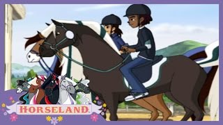 Horseland Full Episodes  Baileys New Friend  Season 1 Episode 13  Horse Cartoons for Children [upl. by Adalia183]