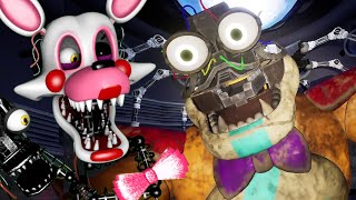 MANGLE PLAYS FNAF  Security Breach Part 10  PLAYING quotTAKE APART AND PUT BACK TOGETHERquot [upl. by Elleirua]