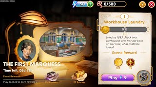 Junes journey Secrets 15 Scene 1 Workhouse Laundry Word Mode 4K [upl. by Teage]