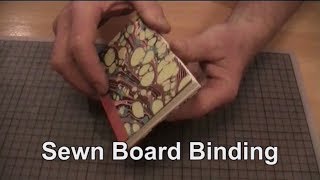 Easy Bookbinding Sewn Board Binding [upl. by Chloe]